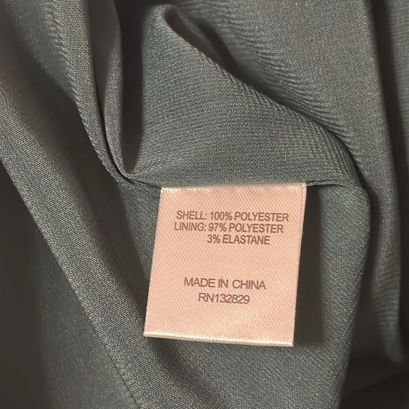 Lovers + Friends Womens Kennedy One Shoulder Mini Dress in Emerald Sz Large - Picture 12 of 13